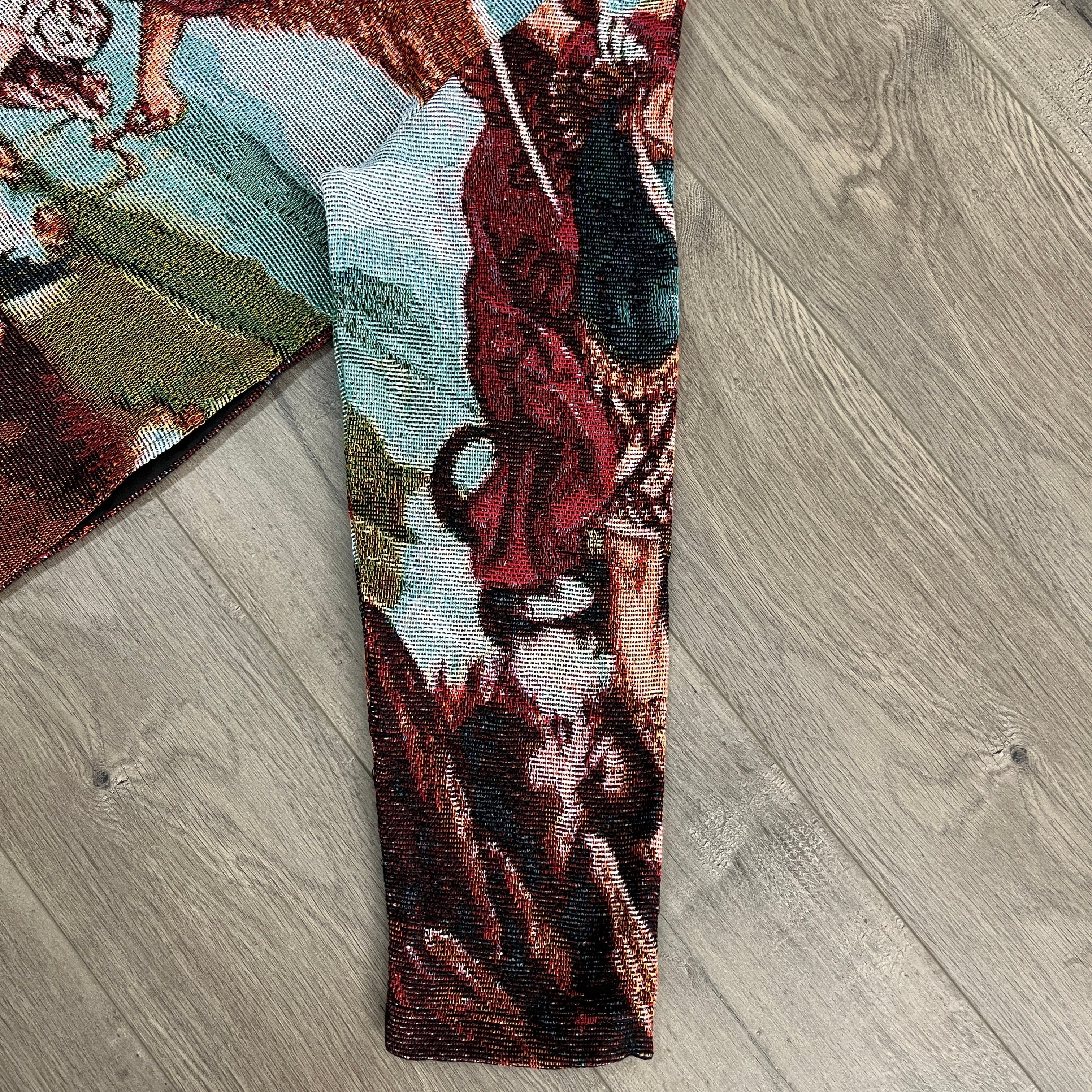 RDMCLOTHINGART tapestry hoodie ARCHANGEL MICHAEL TAPESTRY JACKET