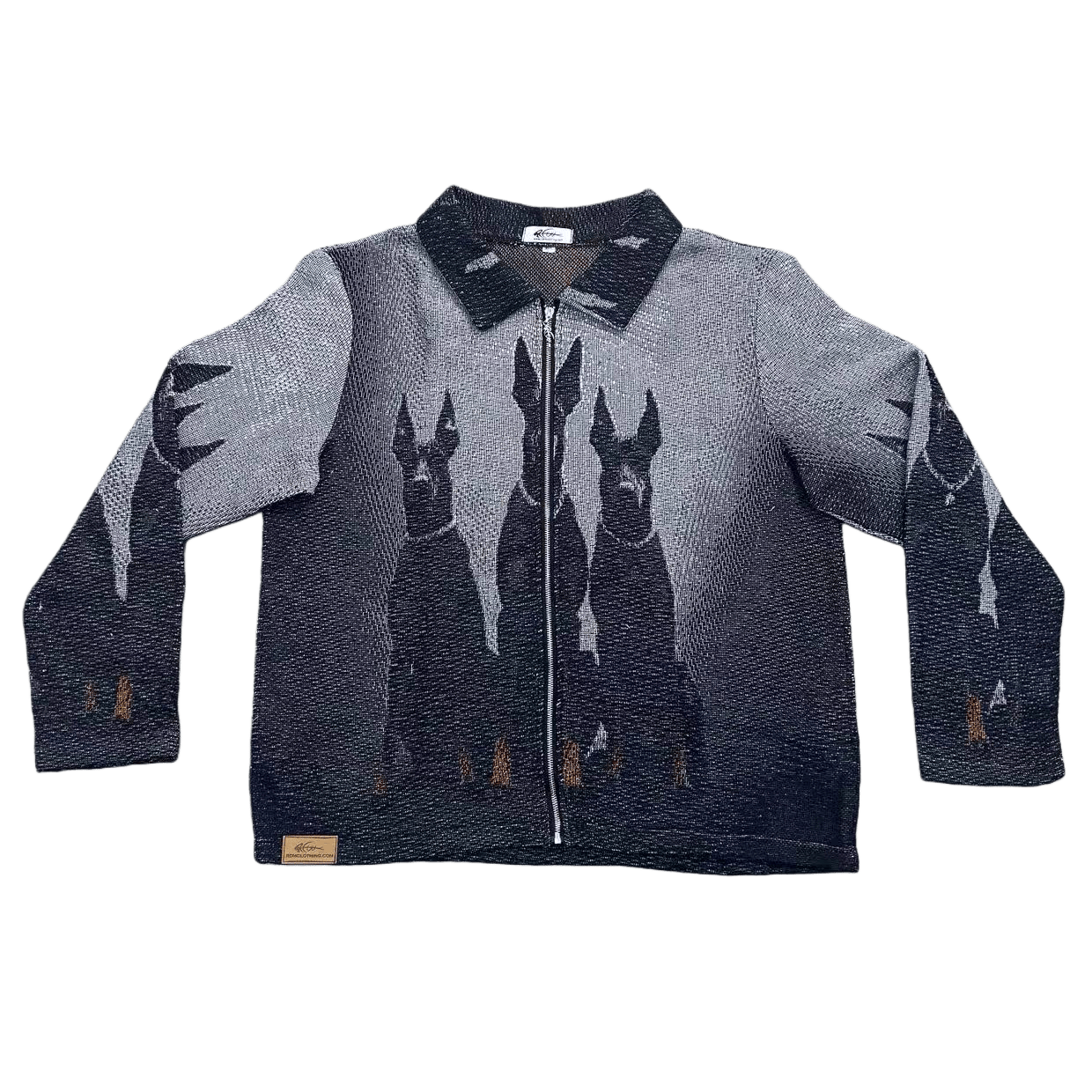 RDMCLOTHINGART tapestry hoodie CERBERUS TAPESTRY JACKET