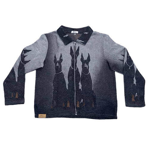 RDMCLOTHINGART tapestry hoodie CERBERUS TAPESTRY JACKET