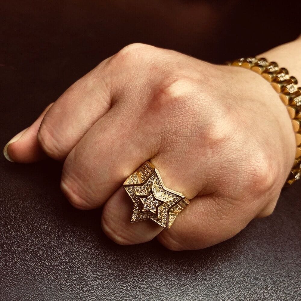 RDMCLOTHINGART tapestry hoodie Designed Finger Ring-10016