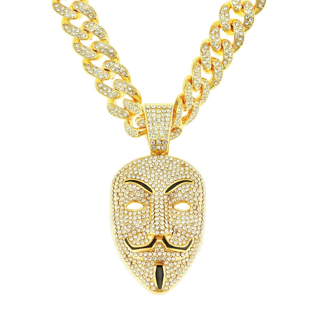 RDMCLOTHINGART tapestry hoodie Designed Necklace-9037