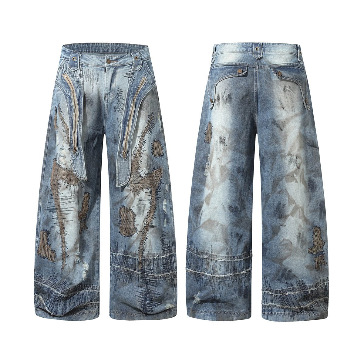 RDMCLOTHINGART tapestry hoodie DESIGNER PANTS-60080