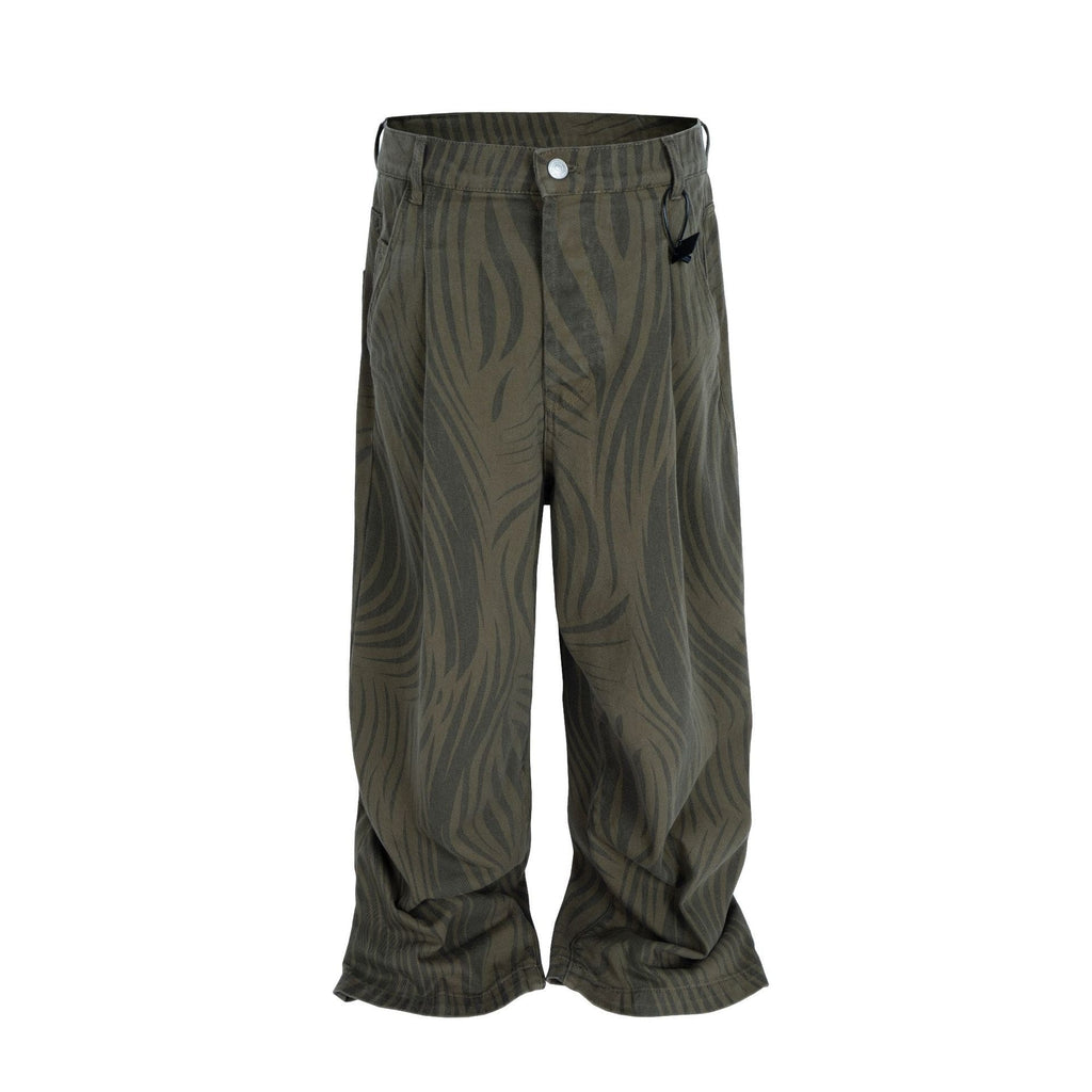 RDMCLOTHINGART DARK GREEN / S tapestry hoodie DESIGNER PANTS-8016