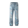 RDMCLOTHINGART light blue / S tapestry hoodie DESIGNER PANTS-8022