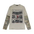 RDMCLOTHINGART Gray / S tapestry hoodie DESIGNER TOPS-60084