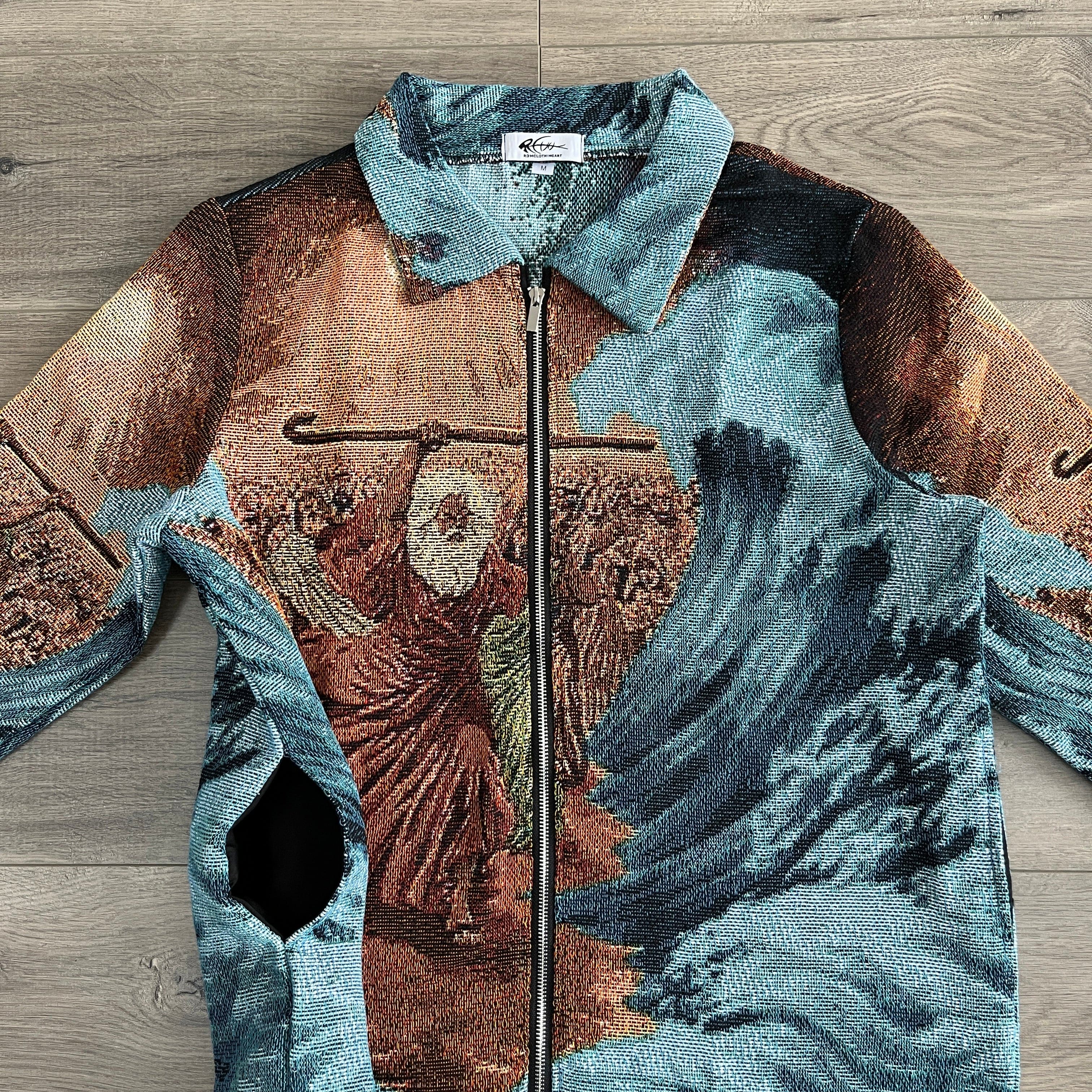 RDMCLOTHINGART tapestry hoodie GOD'S KINGDOM TAPESTRY JACKET
