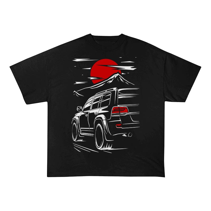 RDMCLOTHINGART tapestry hoodie JDM HEAVY COTTON TEES-9340