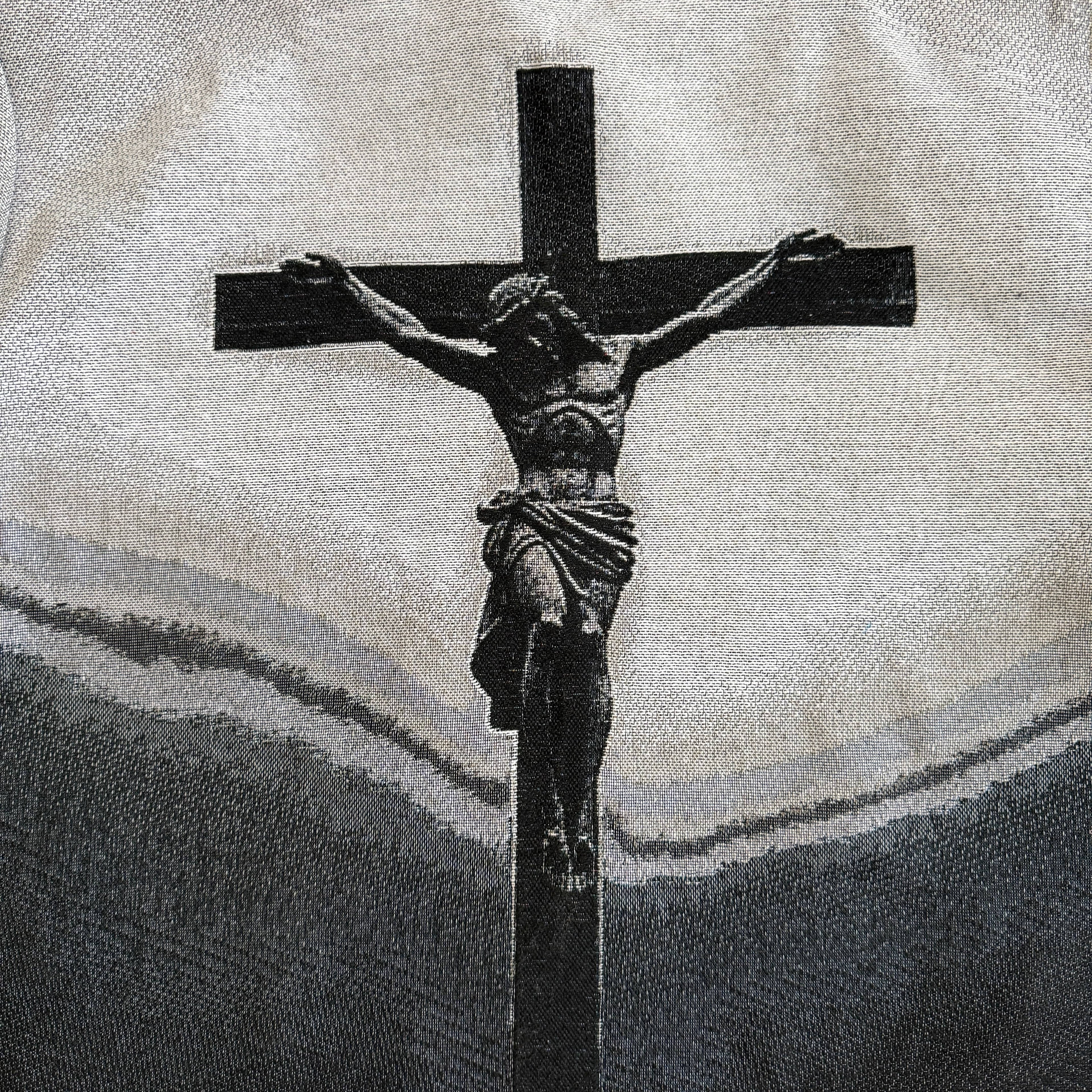 RDMCLOTHINGART tapestry hoodie JESUS V3 TAPESTRY JACKET
