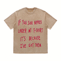 RDMCLOTHINGART tapestry hoodie SLOGAN HEAVY COTTON TEES-9493