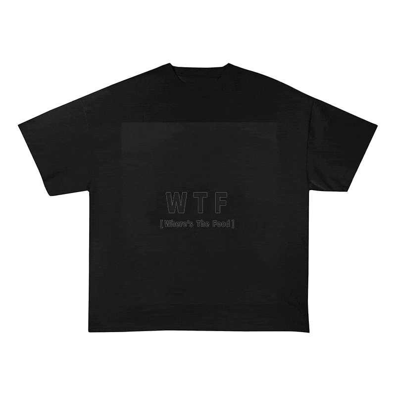 RDMCLOTHINGART tapestry hoodie SLOGAN HEAVY COTTON TEES-9495