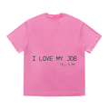 RDMCLOTHINGART tapestry hoodie SLOGAN HEAVY COTTON TEES-9508
