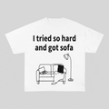 RDMCLOTHINGART tapestry hoodie SLOGAN HEAVY COTTON TEES-9512