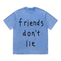 RDMCLOTHINGART tapestry hoodie SLOGAN HEAVY COTTON TEES-9514