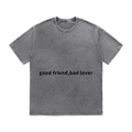 RDMCLOTHINGART tapestry hoodie SLOGAN HEAVY COTTON TEES-9518