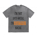 RDMCLOTHINGART tapestry hoodie SLOGAN HEAVY COTTON TEES-9539