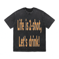 RDMCLOTHINGART tapestry hoodie SLOGAN HEAVY COTTON TEES-9546