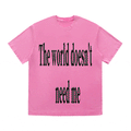 RDMCLOTHINGART tapestry hoodie SLOGAN HEAVY COTTON TEES-9551