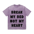 RDMCLOTHINGART tapestry hoodie SLOGAN HEAVY COTTON TEES-9556