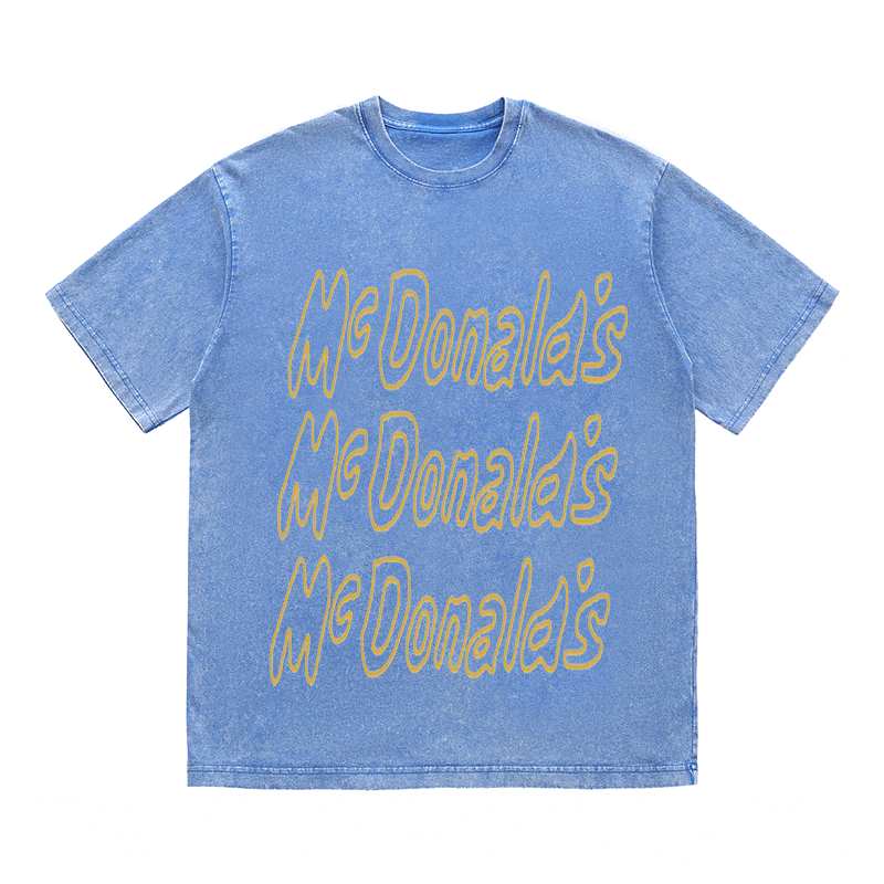 RDMCLOTHINGART tapestry hoodie SLOGAN HEAVY COTTON TEES-9560