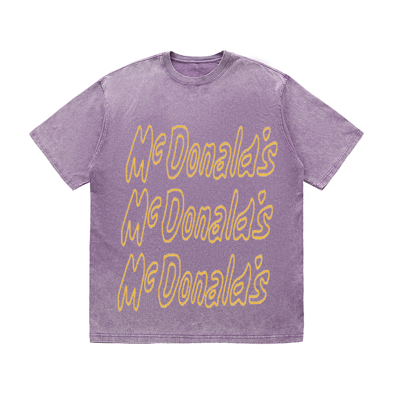 RDMCLOTHINGART tapestry hoodie SLOGAN HEAVY COTTON TEES-9560