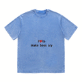 RDMCLOTHINGART tapestry hoodie SLOGAN HEAVY COTTON TEES-9575