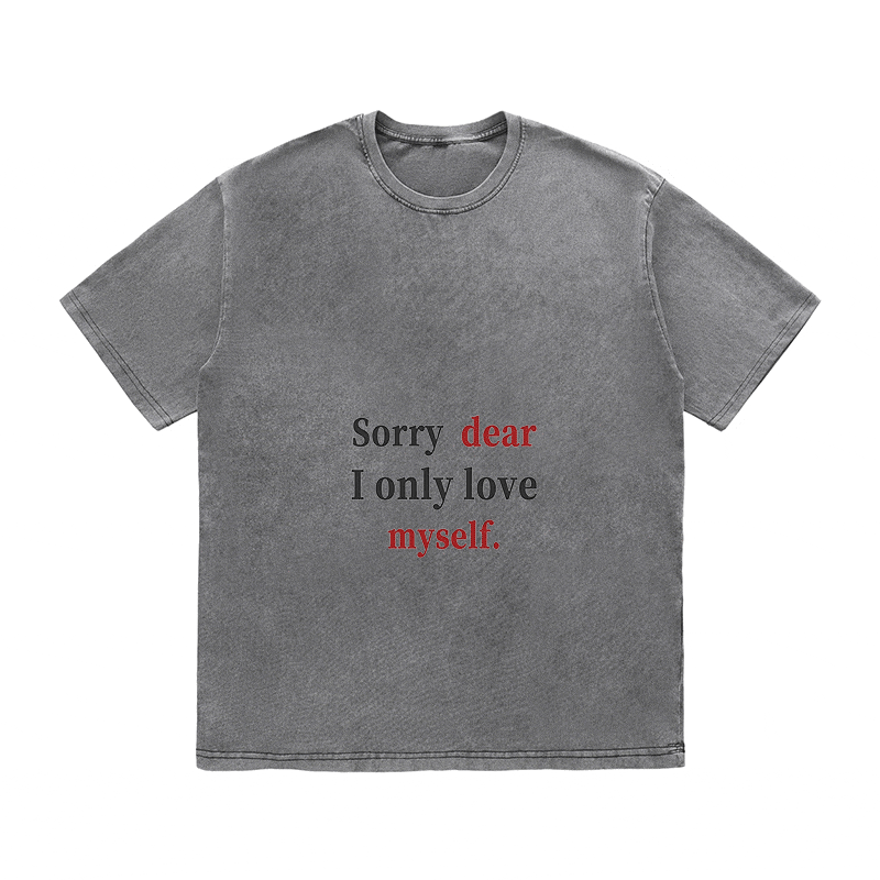 RDMCLOTHINGART tapestry hoodie SLOGAN HEAVY COTTON TEES-9580