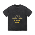 RDMCLOTHINGART tapestry hoodie SLOGAN HEAVY COTTON TEES-9602