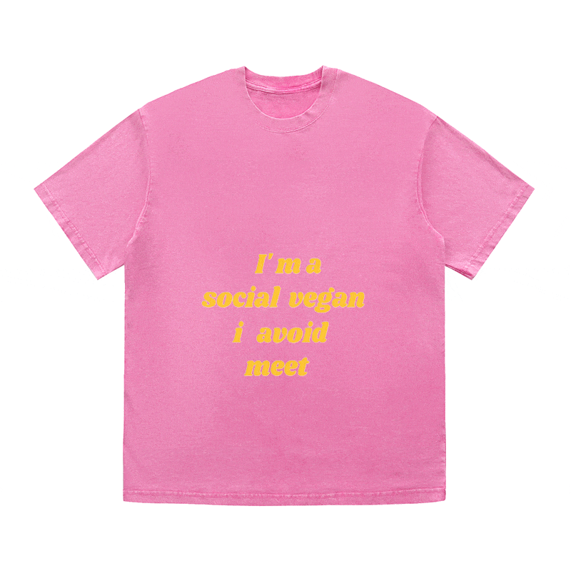 RDMCLOTHINGART tapestry hoodie SLOGAN HEAVY COTTON TEES-9602
