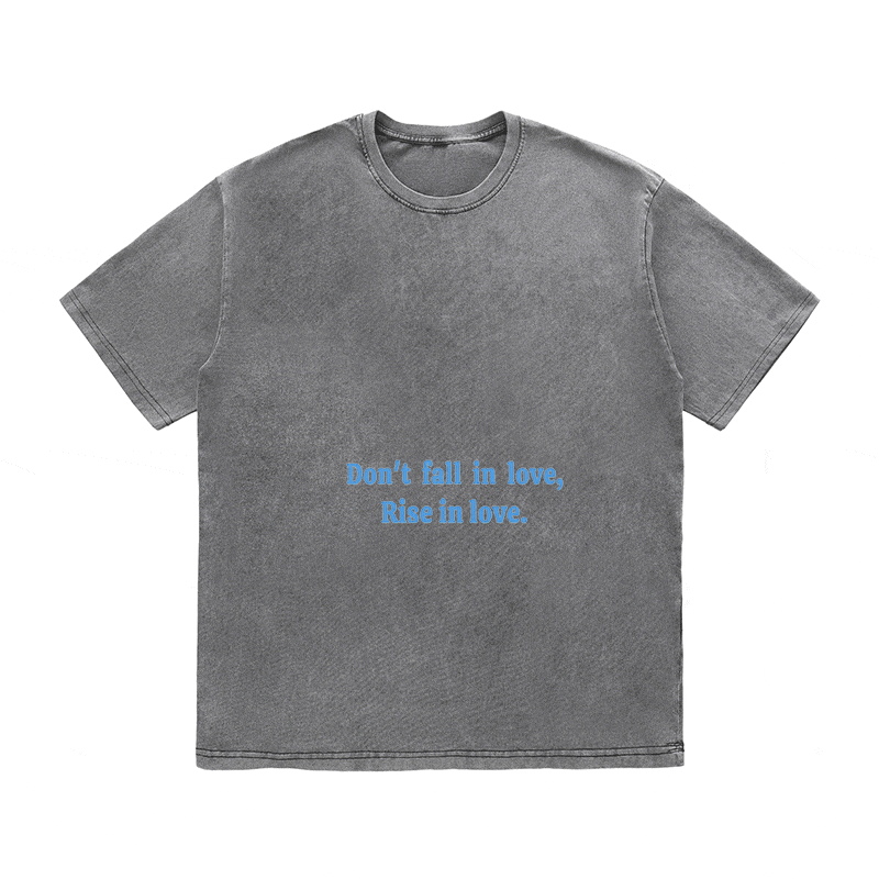 RDMCLOTHINGART tapestry hoodie SLOGAN HEAVY COTTON TEES-9604