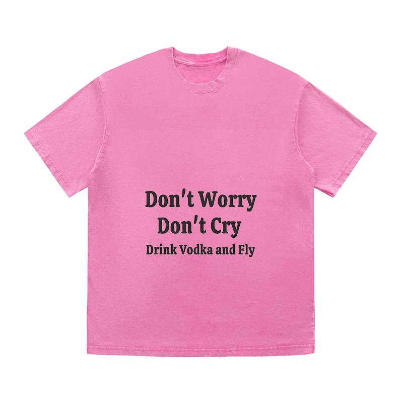 RDMCLOTHINGART tapestry hoodie SLOGAN HEAVY COTTON TEES-9612