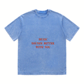 RDMCLOTHINGART tapestry hoodie SLOGAN HEAVY COTTON TEES-9615