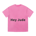 RDMCLOTHINGART tapestry hoodie SLOGAN HEAVY COTTON TEES-9626