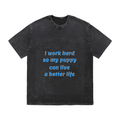 RDMCLOTHINGART tapestry hoodie SLOGAN HEAVY COTTON TEES-9628