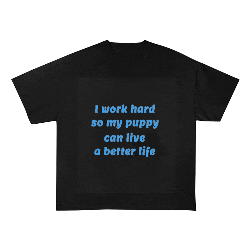 RDMCLOTHINGART tapestry hoodie SLOGAN HEAVY COTTON TEES-9628