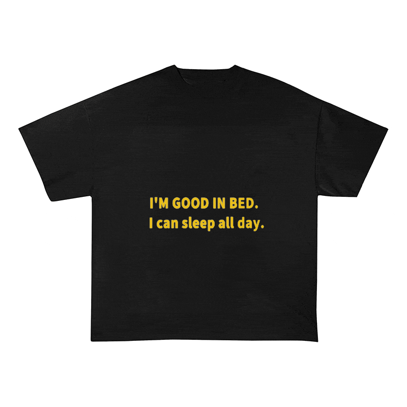 RDMCLOTHINGART tapestry hoodie SLOGAN HEAVY COTTON TEES-9629
