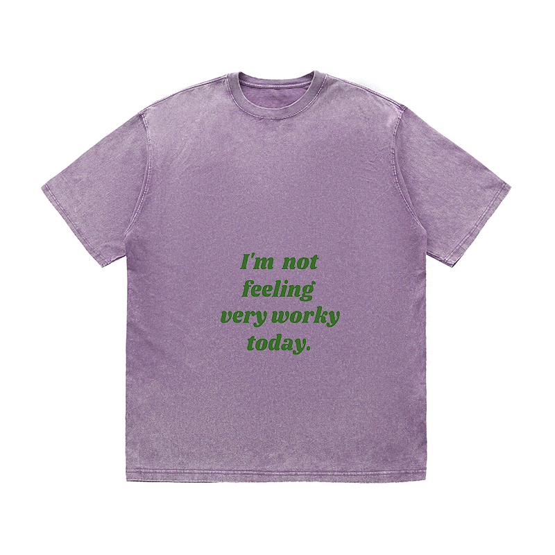RDMCLOTHINGART tapestry hoodie SLOGAN HEAVY COTTON TEES-9632
