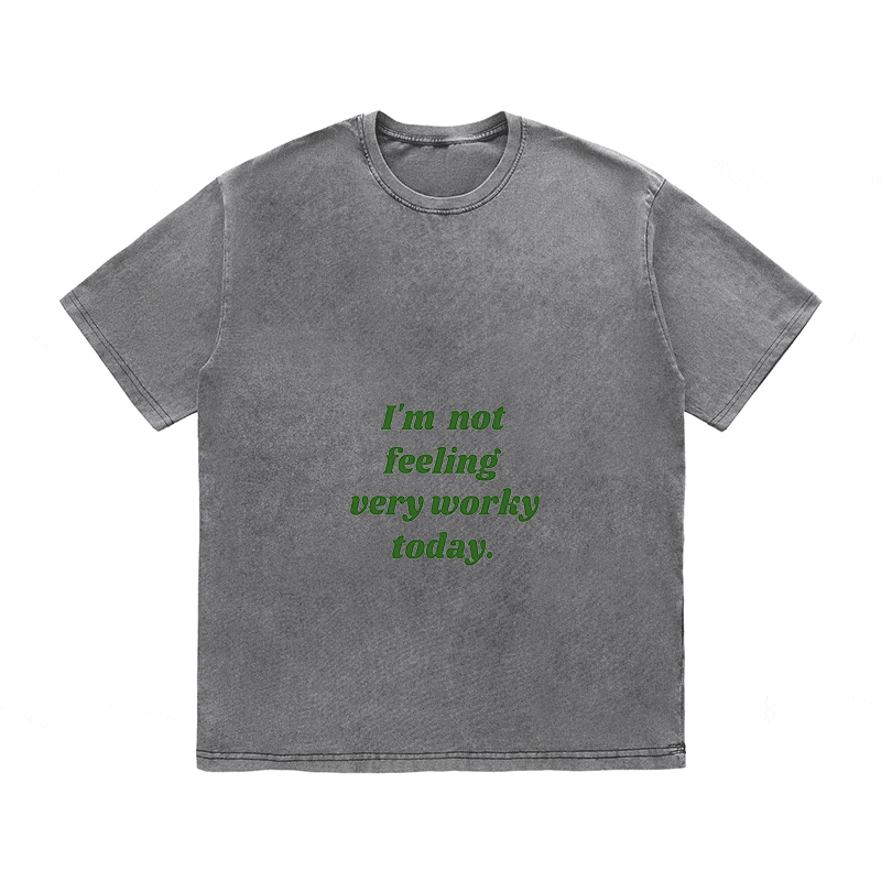 RDMCLOTHINGART tapestry hoodie SLOGAN HEAVY COTTON TEES-9632