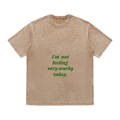 RDMCLOTHINGART tapestry hoodie SLOGAN HEAVY COTTON TEES-9632