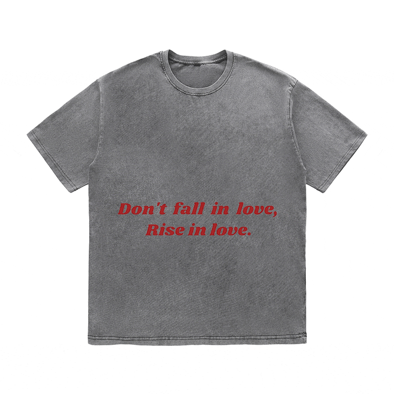 RDMCLOTHINGART tapestry hoodie SLOGAN HEAVY COTTON TEES-9635