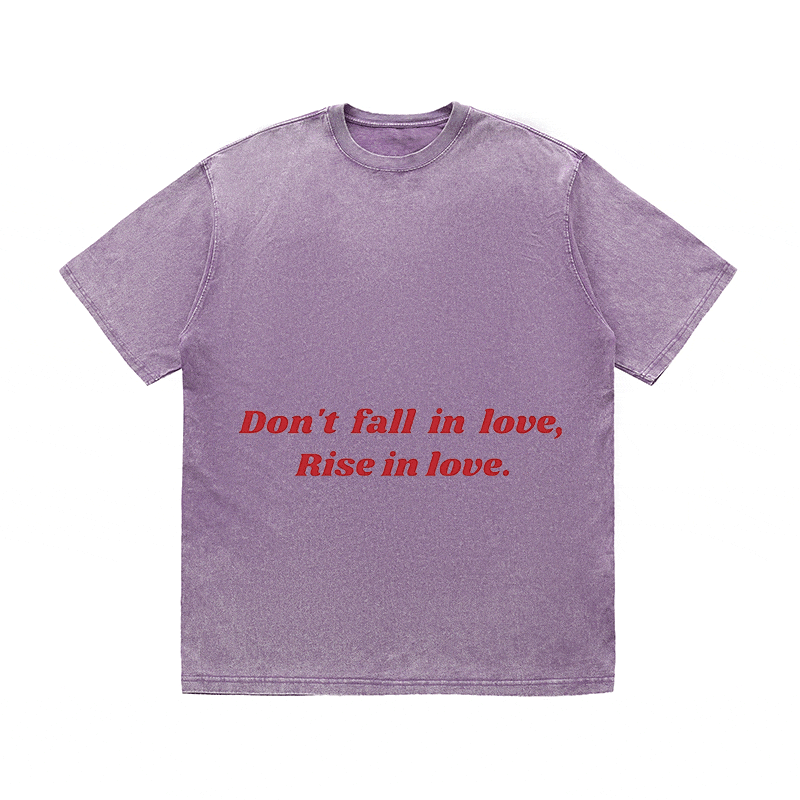 RDMCLOTHINGART tapestry hoodie SLOGAN HEAVY COTTON TEES-9635