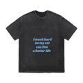RDMCLOTHINGART tapestry hoodie SLOGAN HEAVY COTTON TEES-9639