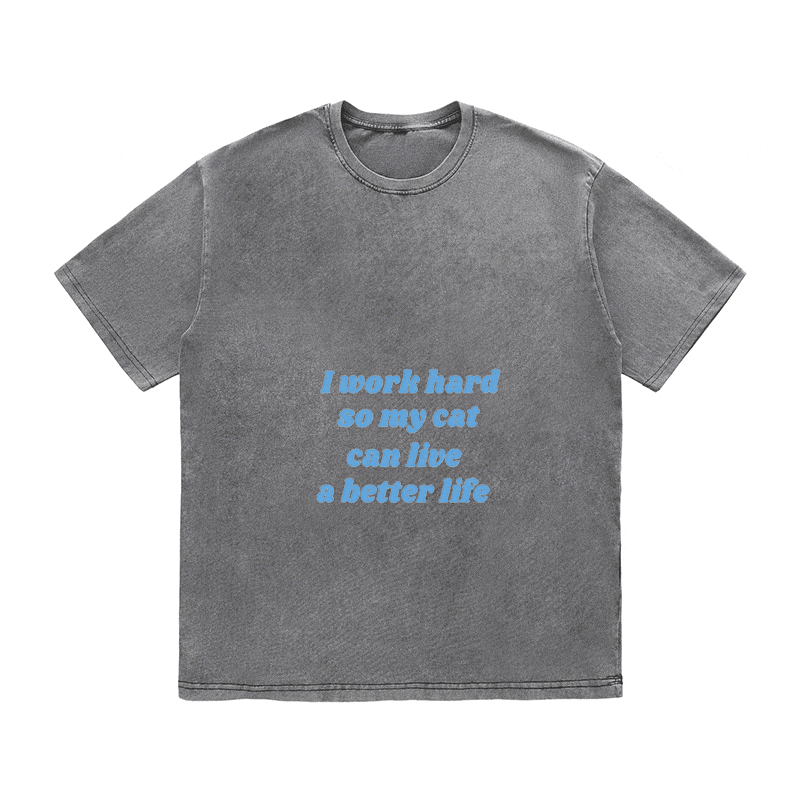 RDMCLOTHINGART tapestry hoodie SLOGAN HEAVY COTTON TEES-9639