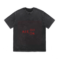 RDMCLOTHINGART tapestry hoodie SLOGAN HEAVY COTTON TEES-9653