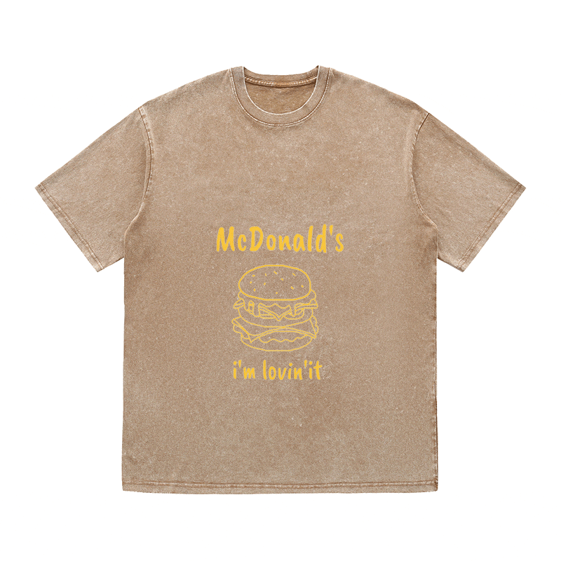RDMCLOTHINGART tapestry hoodie SLOGAN HEAVY COTTON TEES-9655