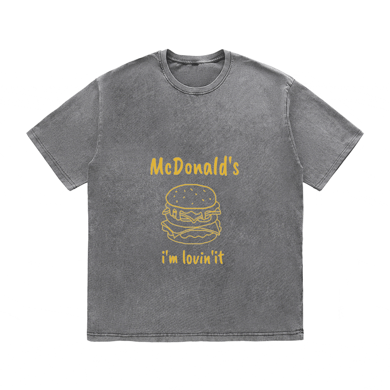 RDMCLOTHINGART tapestry hoodie SLOGAN HEAVY COTTON TEES-9655