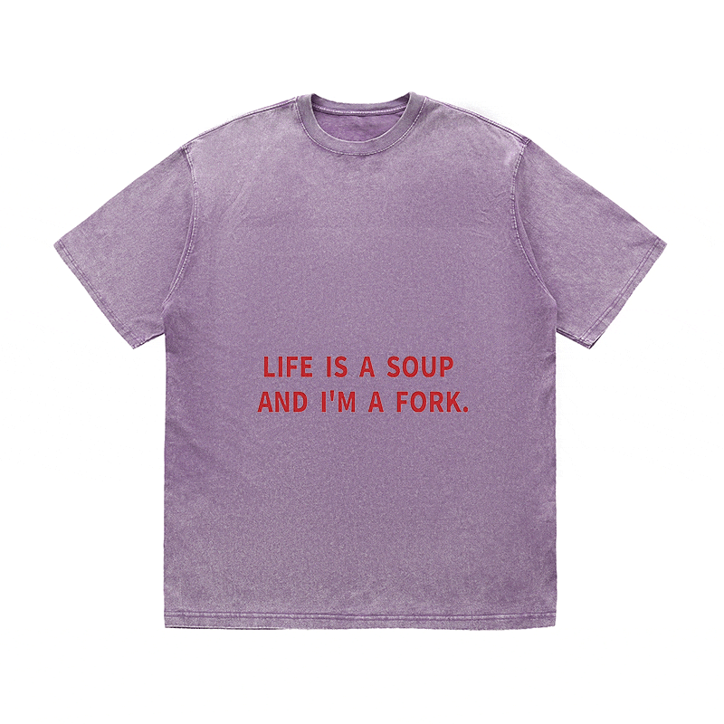 RDMCLOTHINGART tapestry hoodie SLOGAN HEAVY COTTON TEES-9660