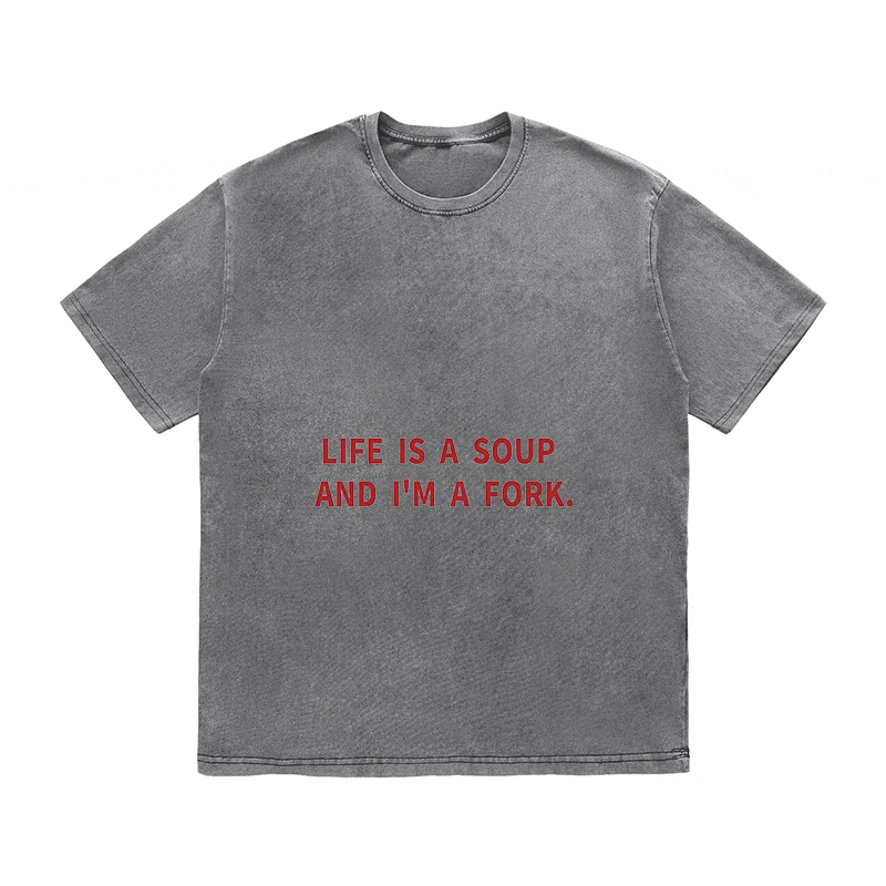 RDMCLOTHINGART tapestry hoodie SLOGAN HEAVY COTTON TEES-9660