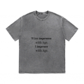 RDMCLOTHINGART tapestry hoodie SLOGAN HEAVY COTTON TEES-9661