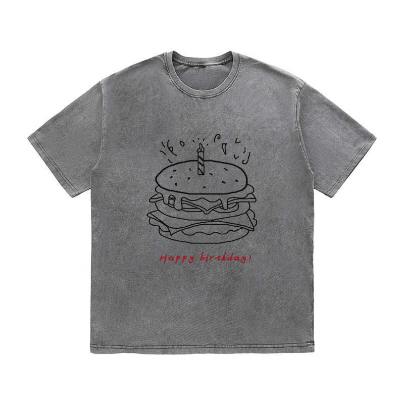 RDMCLOTHINGART tapestry hoodie SLOGAN HEAVY COTTON TEES-9692