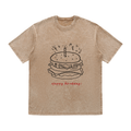 RDMCLOTHINGART tapestry hoodie SLOGAN HEAVY COTTON TEES-9692